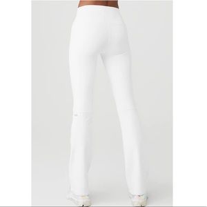 ALO Yoga Airbrush High-Waist Bootcut Legging White